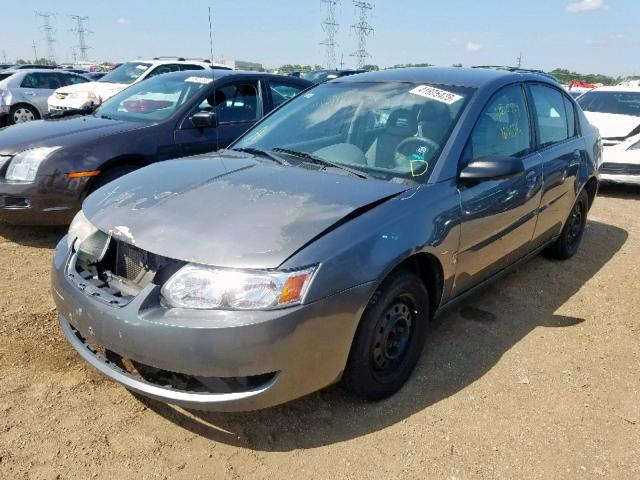 1G8AJ52F25Z134876 - 2005 SATURN ION LEVEL GRAY photo 2
