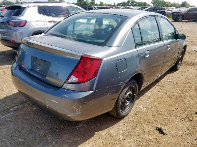 1G8AJ52F25Z134876 - 2005 SATURN ION LEVEL GRAY photo 4