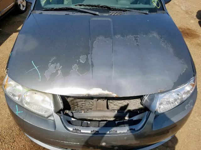 1G8AJ52F25Z134876 - 2005 SATURN ION LEVEL GRAY photo 7