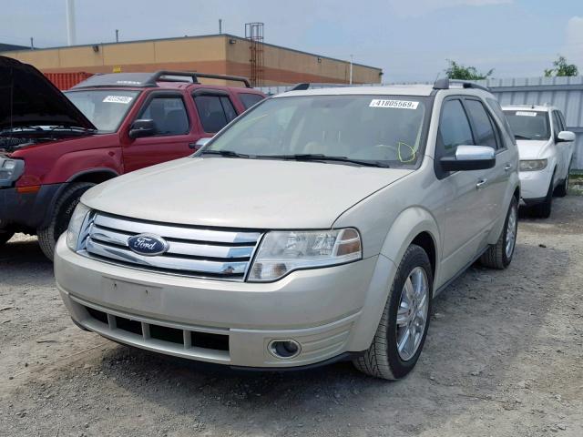 1FMDK06W48GA14571 - 2008 FORD TAURUS X L WHITE photo 2