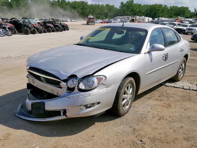 2G4WD532551335089 - 2005 BUICK LACROSSE C SILVER photo 2