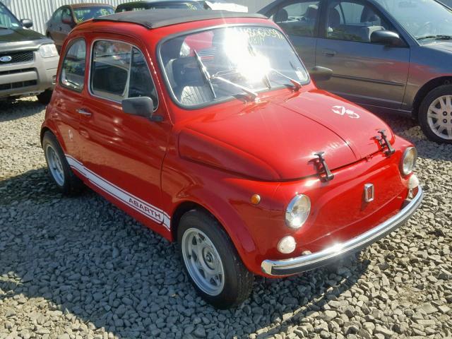 2665587 - 1970 FIAT 500 RED photo 1