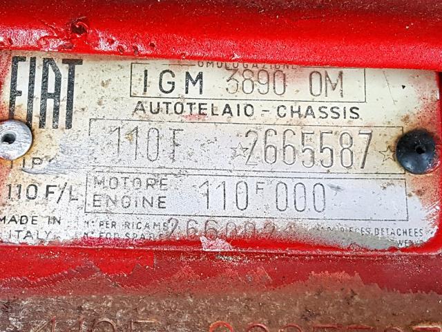 2665587 - 1970 FIAT 500 RED photo 10
