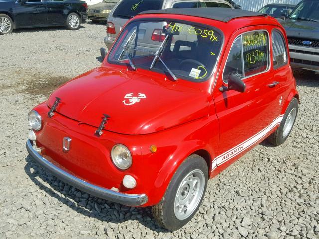 2665587 - 1970 FIAT 500 RED photo 2