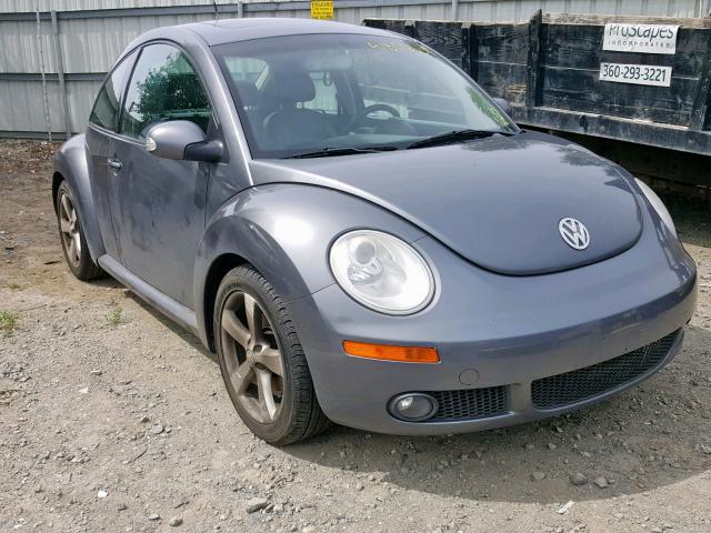3VWSR31C96M423106 - 2006 VOLKSWAGEN NEW BEETLE ნაცრისფერი ფოტო 1