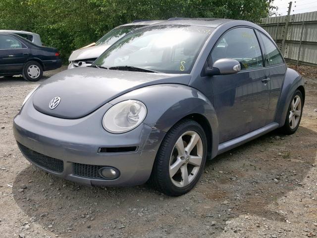 3VWSR31C96M423106 - 2006 VOLKSWAGEN NEW BEETLE ნაცრისფერი ფოტო 2