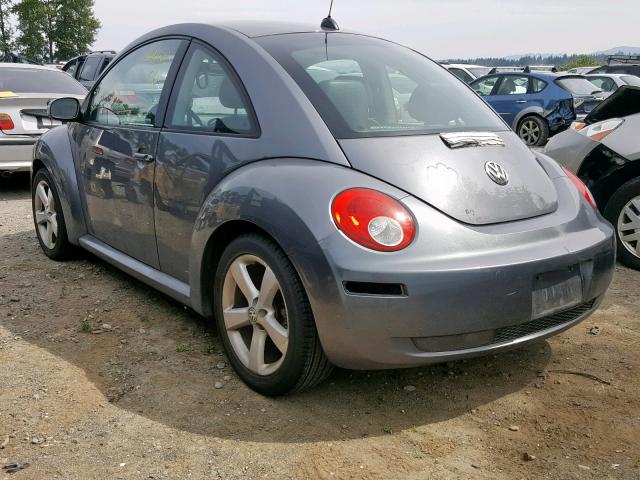 3VWSR31C96M423106 - 2006 VOLKSWAGEN NEW BEETLE ნაცრისფერი ფოტო 3