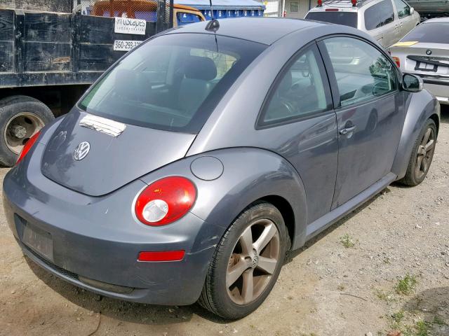3VWSR31C96M423106 - 2006 VOLKSWAGEN NEW BEETLE ნაცრისფერი ფოტო 4