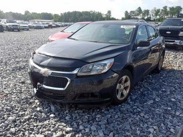 1G11B5SL6FF235228 - 2015 CHEVROLET MALIBU LS BLACK photo 2