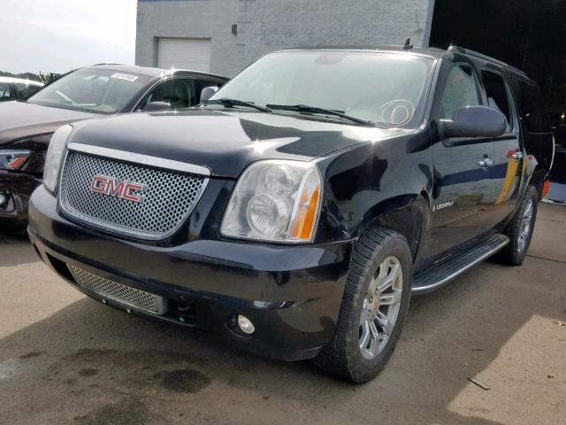 1GKFK66838J132605 - 2008 GMC YUKON XL D BLACK photo 2