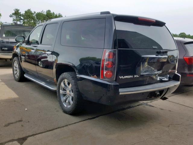 1GKFK66838J132605 - 2008 GMC YUKON XL D BLACK photo 3