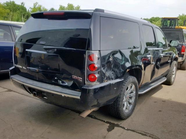 1GKFK66838J132605 - 2008 GMC YUKON XL D BLACK photo 4