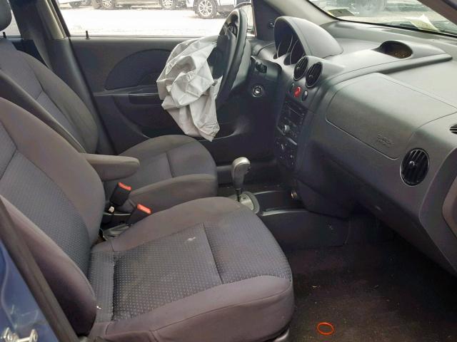 KL1TD66658B023748 - 2008 CHEVROLET AVEO BASE Көк фото 5