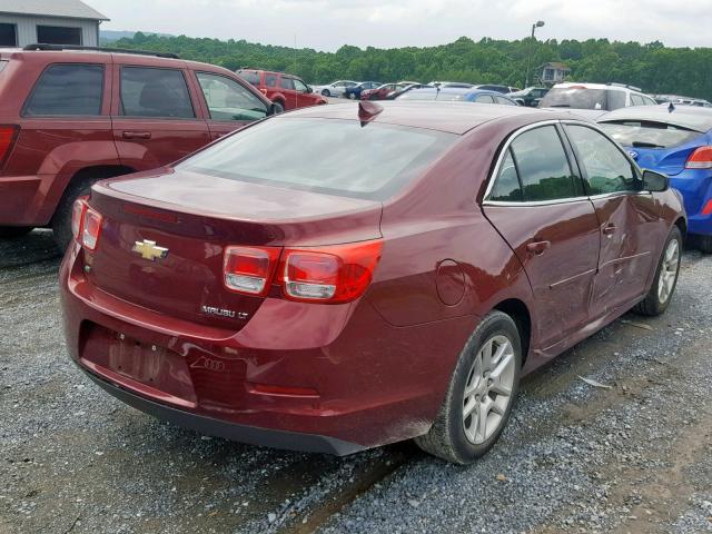 1G11C5SA2GF141523 - 2016 CHEVROLET MALIBU LIM 栗色 照片 4