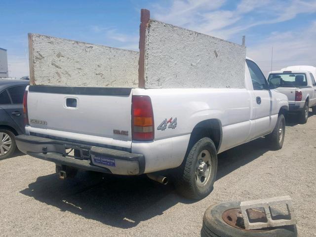 1GTEK14V02Z230437 - 2002 GMC NEW SIERRA WHITE photo 4