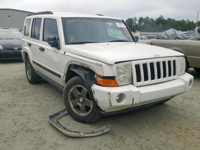 1J8HG48N06C246004 - 2006 JEEP COMMANDER 白色 照片 1