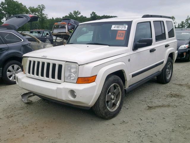 1J8HG48N06C246004 - 2006 JEEP COMMANDER 白色 照片 2