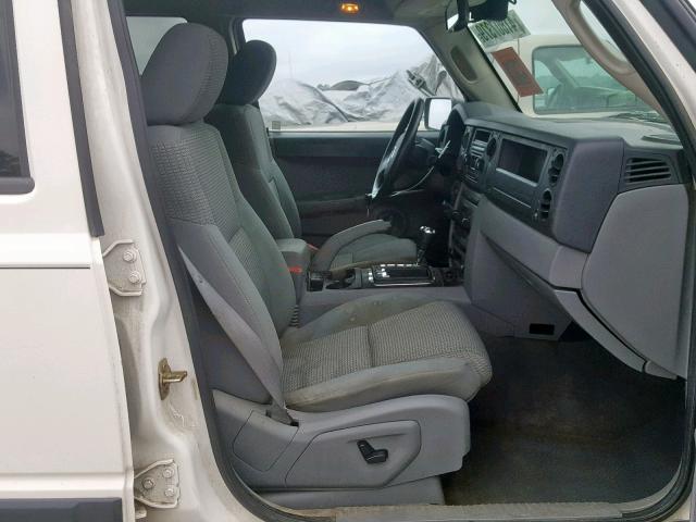 1J8HG48N06C246004 - 2006 JEEP COMMANDER 白色 照片 5