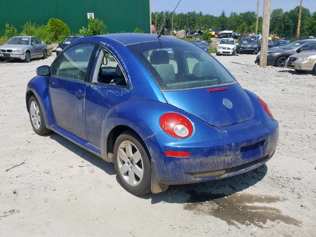 3VWRG31C67M500391 - 2007 VOLKSWAGEN NEW BEETLE Niebieski zdjęcie 3