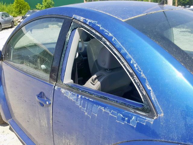 3VWRG31C67M500391 - 2007 VOLKSWAGEN NEW BEETLE Niebieski zdjęcie 9