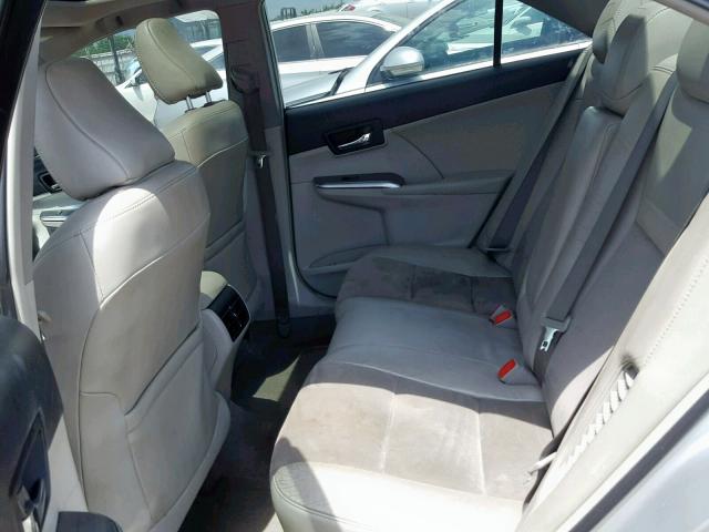 4T1BD1FK9CU056118 - 2012 TOYOTA CAMRY HYBR SILVER photo 6