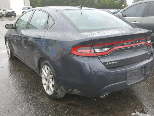 1C3CDFBA5DD337647 - 2013 DODGE DART SXT GRAY photo 3