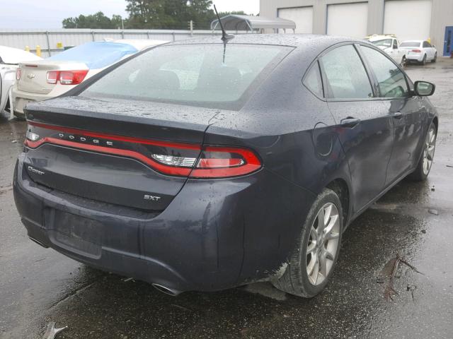 1C3CDFBA5DD337647 - 2013 DODGE DART SXT GRAY photo 4