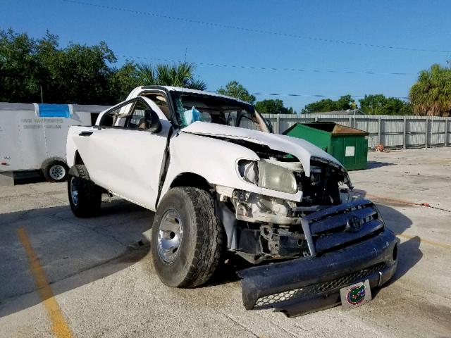 5TBJN32144S442580 - 2004 TOYOTA TUNDRA WHITE photo 1