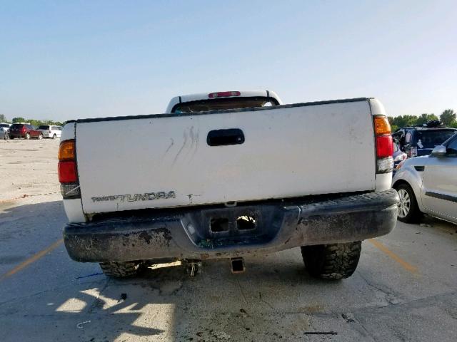 5TBJN32144S442580 - 2004 TOYOTA TUNDRA WHITE photo 6