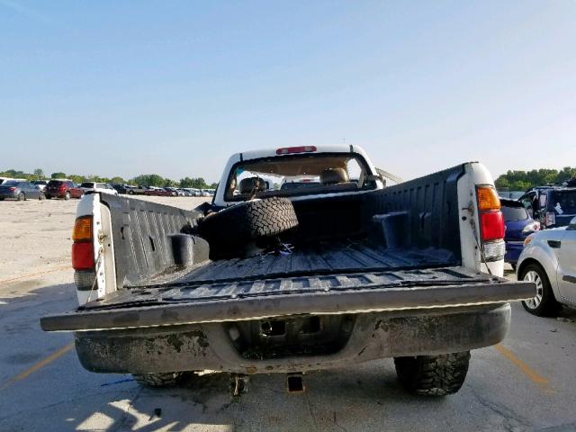 5TBJN32144S442580 - 2004 TOYOTA TUNDRA WHITE photo 9