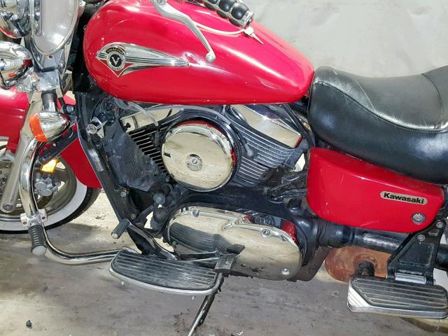 JKBVNAL164A028120 - 2004 KAWASAKI VN1500 L RED photo 7