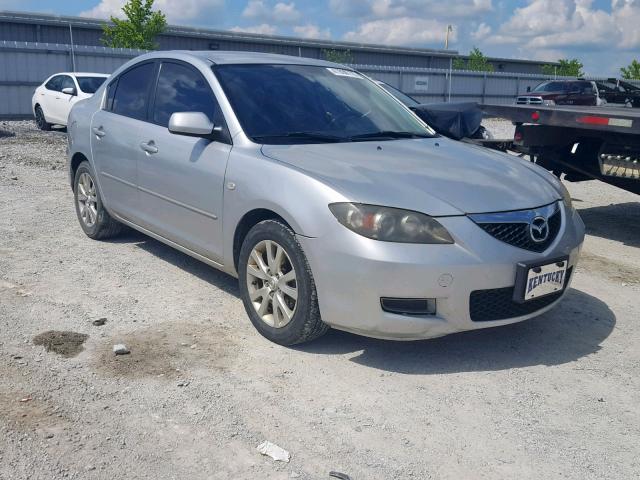 JM1BK32G081857407 - 2008 MAZDA 3 I SILVER photo 1