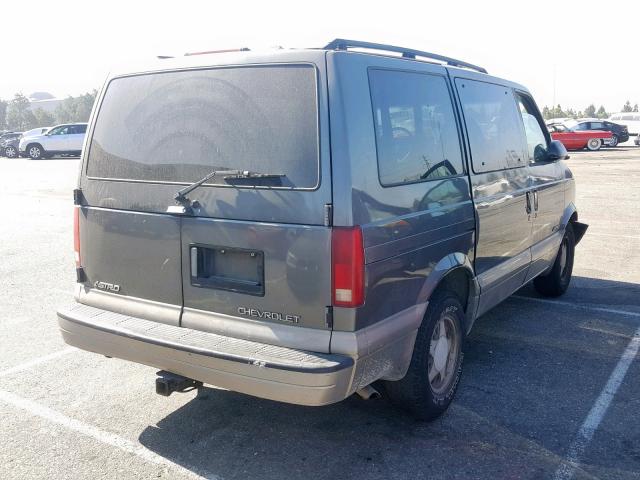 1GNDM19W31B101033 - 2001 CHEVROLET ASTRO GRAY photo 4