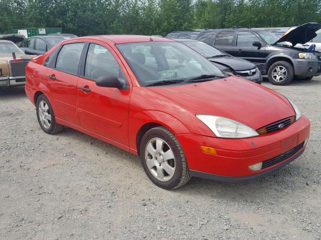 1FAFP38322W304216 - 2002 FORD FOCUS ZTS RED photo 1