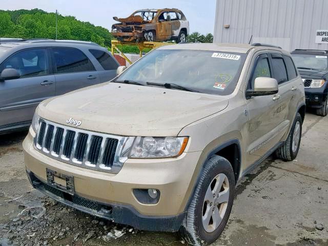 1J4RR4GG7BC557667 - 2011 JEEP GRAND CHER GOLD photo 2