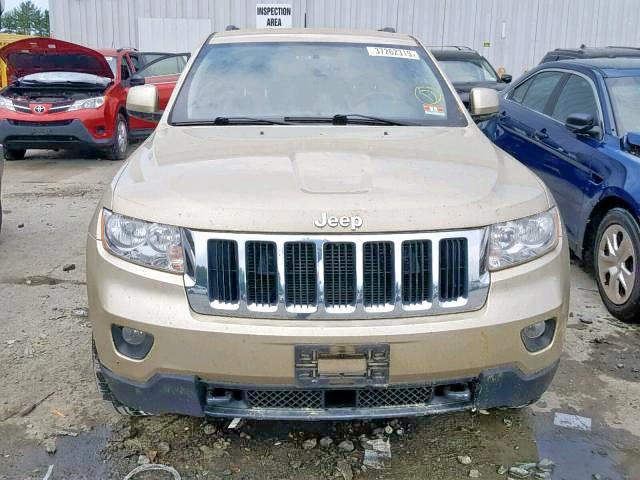 1J4RR4GG7BC557667 - 2011 JEEP GRAND CHER GOLD photo 9