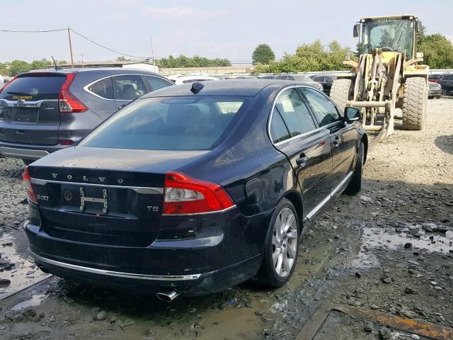 YV140MAM9G1196688 - 2016 VOLVO S80 PLATIN BLACK photo 4