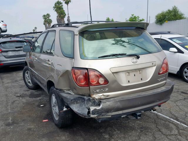 JT6GF10U2Y0078949 - 2000 LEXUS RX 300 GOLD photo 3