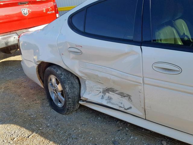 2G2WP522051346602 - 2005 PONTIAC GRAND PRIX WHITE photo 9
