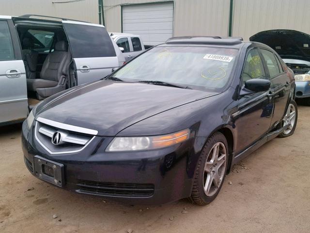 19UUA66296A006586 - 2006 ACURA 3.2TL BLACK photo 2