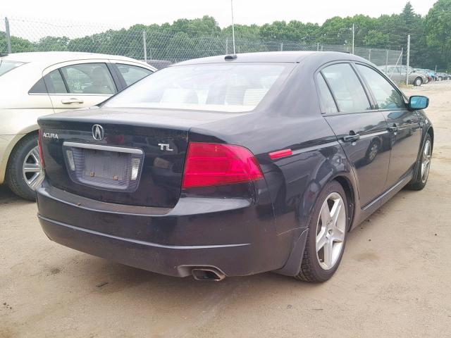 19UUA66296A006586 - 2006 ACURA 3.2TL BLACK photo 4