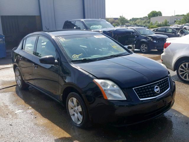 3N1AB61E08L745389 - 2008 NISSAN SENTRA 2.0 BLACK photo 1