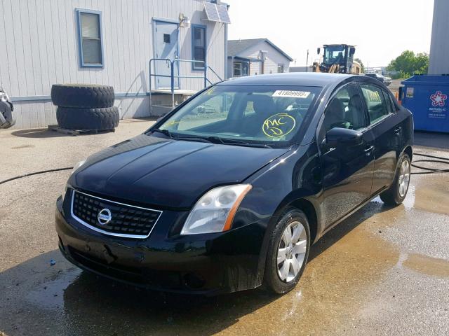 3N1AB61E08L745389 - 2008 NISSAN SENTRA 2.0 BLACK photo 2