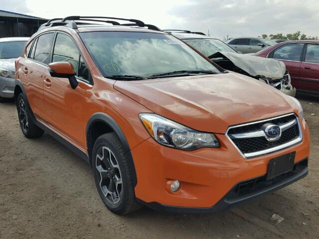 JF2GPAPC0F8241858 - 2015 SUBARU XV CROSSTR ORANGE photo 1