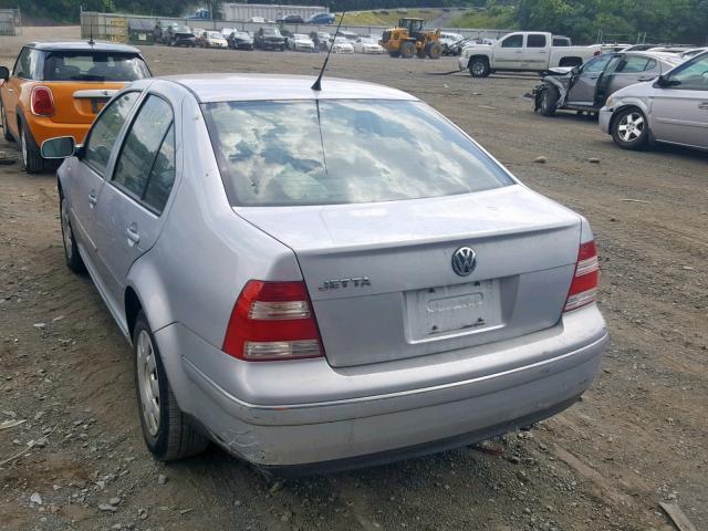 3VWRA69M55M021814 - 2005 VOLKSWAGEN JETTA GL SILVER photo 3