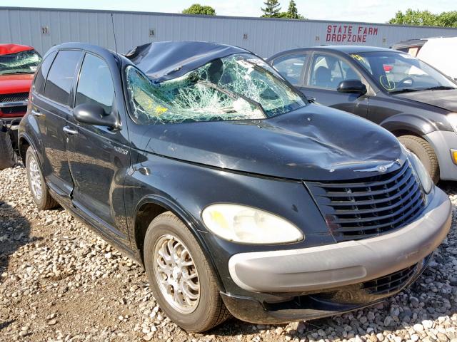 3C4FY48B22T309975 - 2002 CHRYSLER PT CRUISER BLACK photo 1