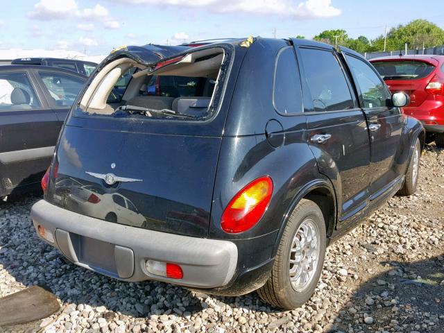 3C4FY48B22T309975 - 2002 CHRYSLER PT CRUISER BLACK photo 4