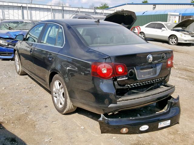 3VWAL71K09M176817 - 2009 VOLKSWAGEN JETTA TDI BLACK photo 3