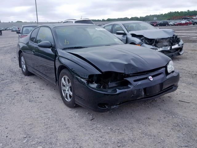 2G1WX15K559232394 - 2005 CHEVROLET MONTE CARL BLACK photo 1