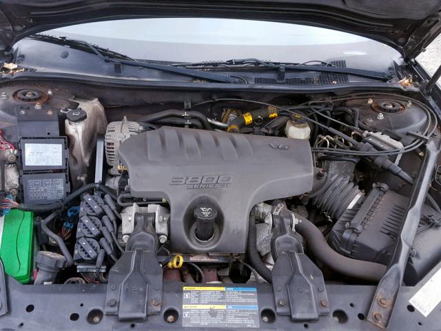 2G1WX15K559232394 - 2005 CHEVROLET MONTE CARL BLACK photo 7